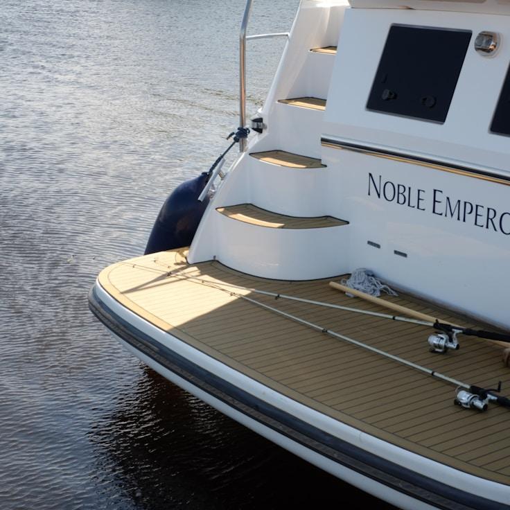 Luxury yacht moments